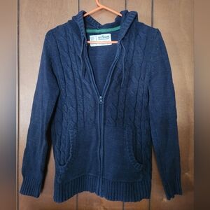 Navy blue zip-up sweater urban pipeline 💙